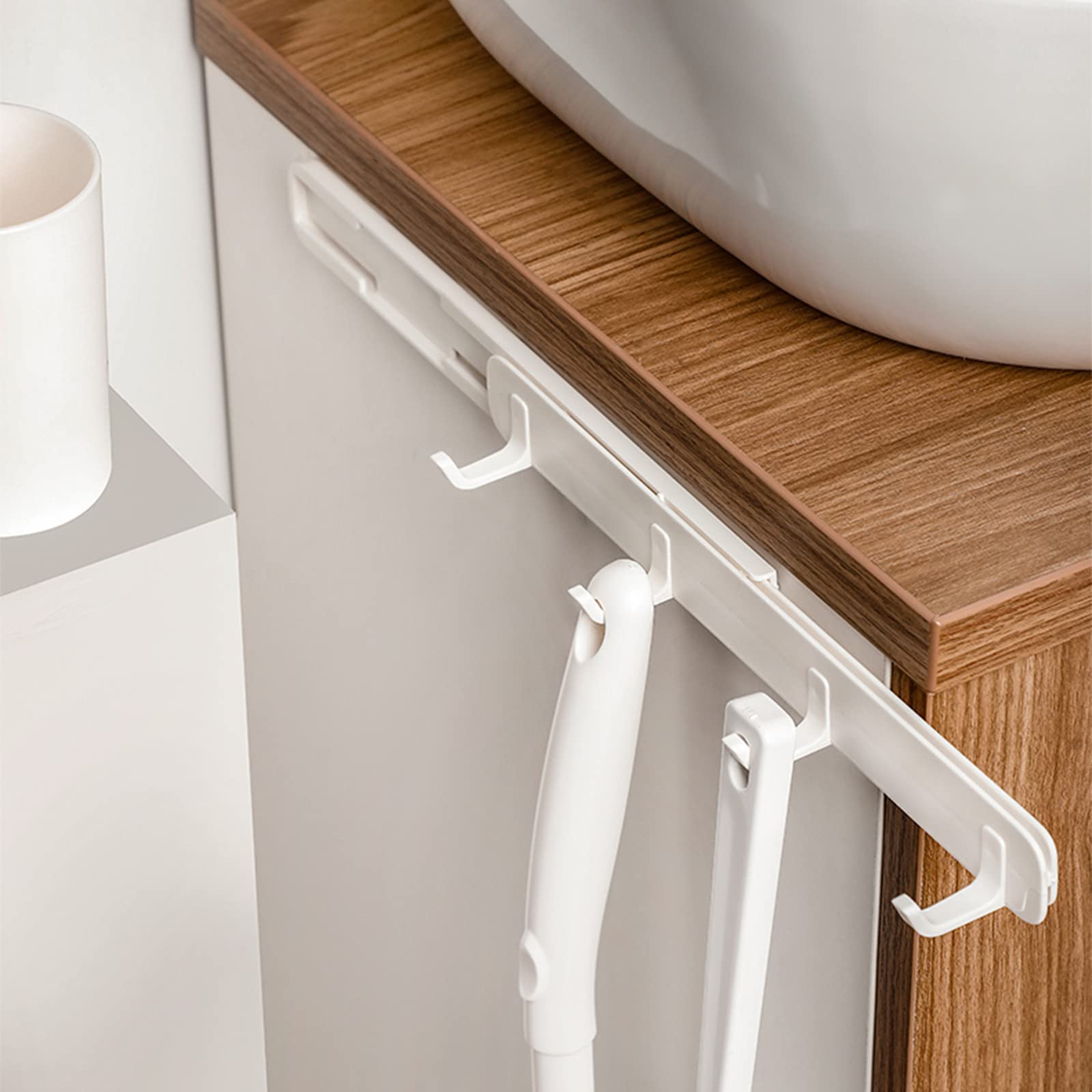 Amazon.co.jp: QUIENKITCH 隙間収納 2枚 タオル掛け 壁掛けフック 粘着